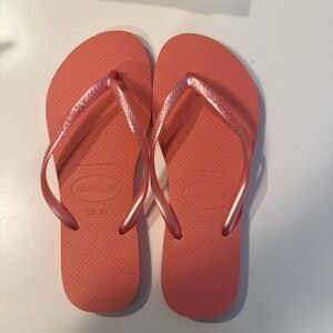 Havaianas Pink Flip Flops